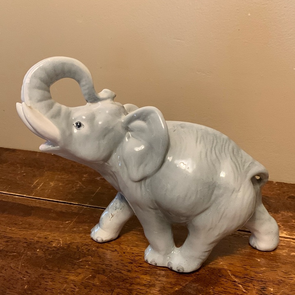 Vintage Ceramic Elephant home decor